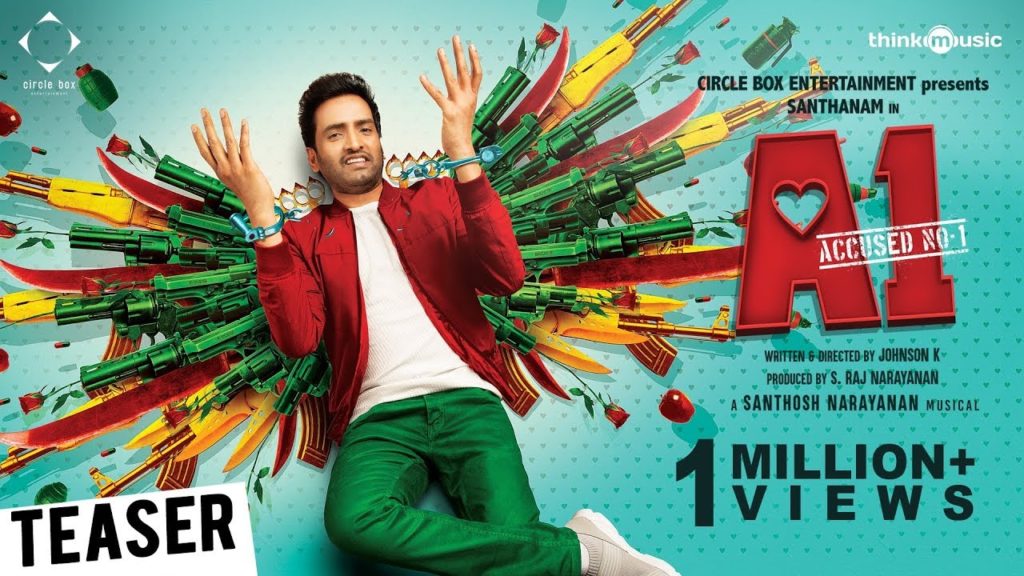 A1 Official Teaser - Santhanam - Tara Alisha Berry - JohnsonK - Santhosh Narayanan