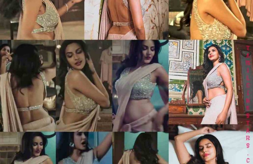 Priya Anand sizzling Sleeveless saree Stills for Dream Mein Meri Entry Video Song